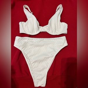 White bikini
